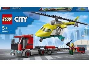 LEGO® City 60343 Přeprava záchranářského vrtulníku