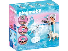 Playmobil 9353 Playmogram 3D Ledová královna s polární liškou