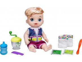 Hasbro Baby Alive Blonďatý chlapec s mixérem