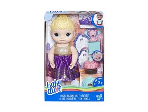 Hasbro Baby Alive Narozeninová blonďatá panenka