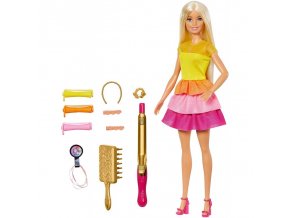 Mattel Barbie panenka Vlny a lokny