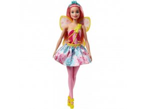 Barbie Víla růžové vlasy, Mattel FJC88