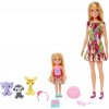 Mattel Barbie a Chelsea Narozeninová oslava