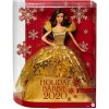 Barbie vánoční panenka bruneta 2020