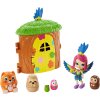 Mattel Enchantimals tajné útočiště nejlepších přátel Parrot Peeki Tree Hut