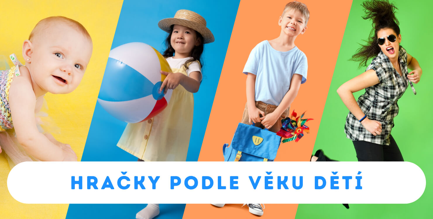 Výběr hraček podle věku