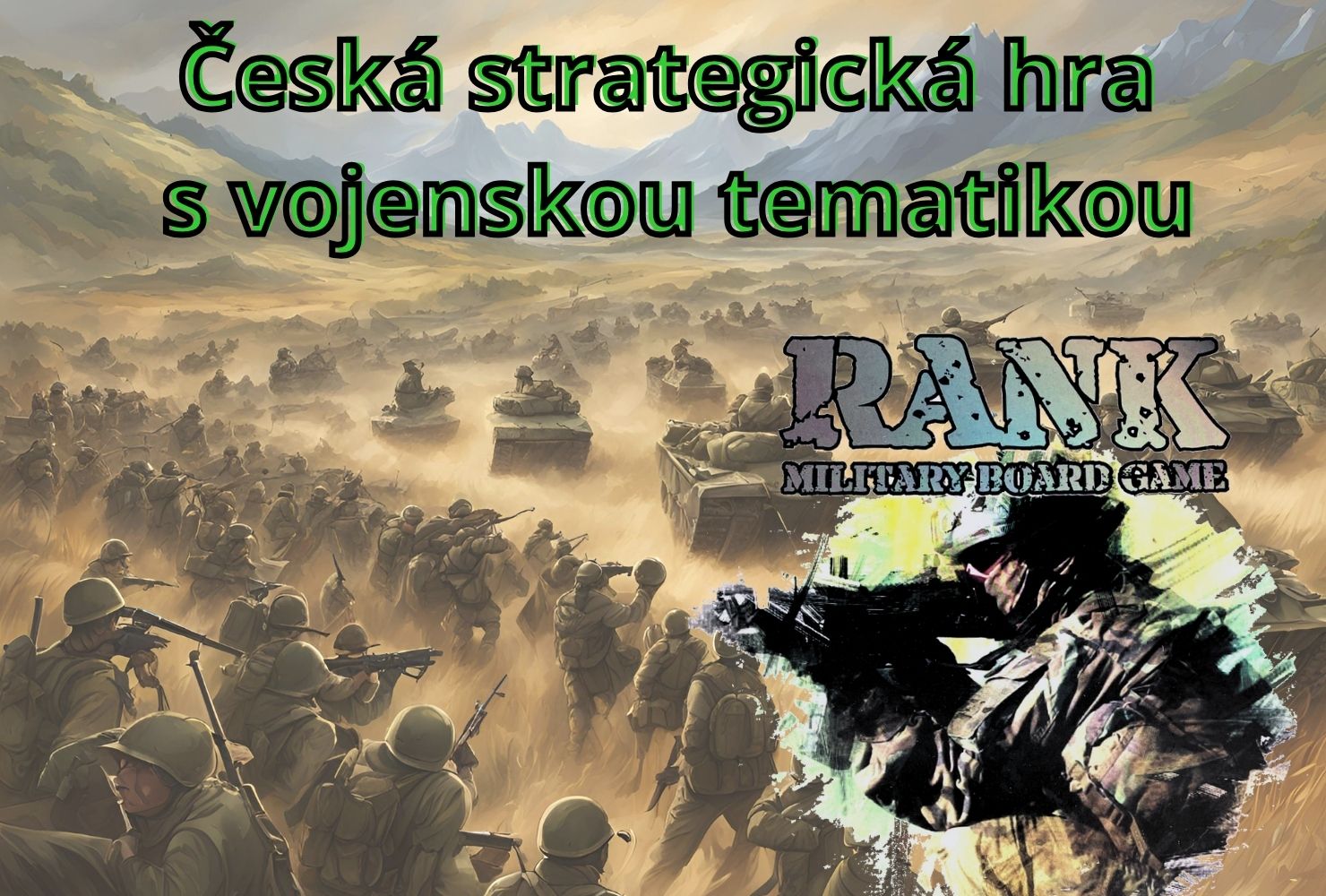 Hra RANK banner mobil