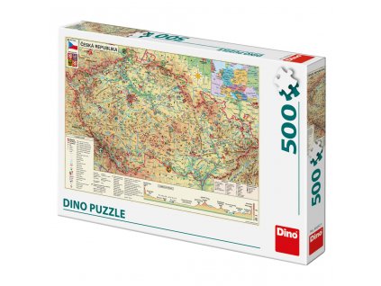 puzzle mapa Ceske reubliky