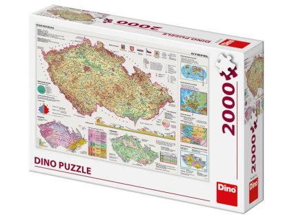 Puzzle Mapy Ceske republiky