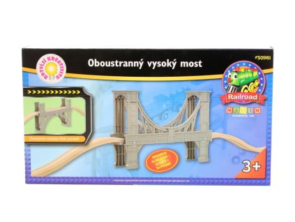 oboustranny most maxim drevene vlacky