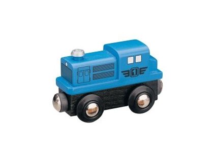 Dieselová lokomotiva - modrá - Maxim 50812