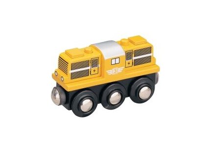 Dieselová lokomotiva - žlutá - Maxim 50814