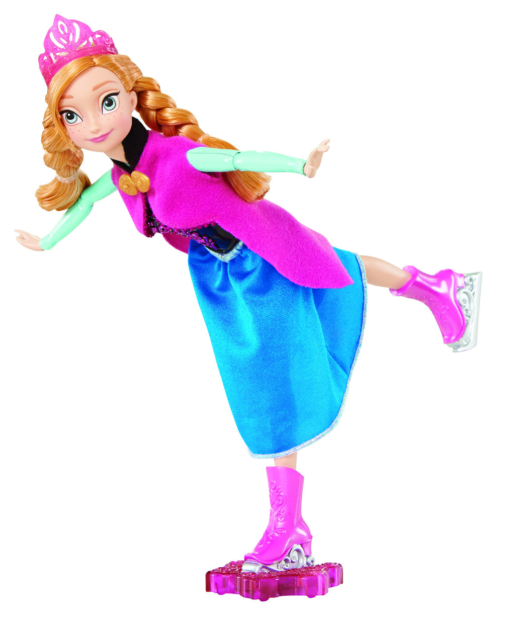 Mattel Disney Frozen bruslařka Anna