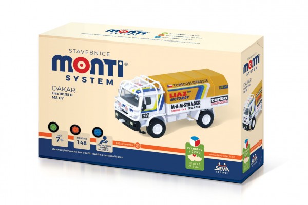 Stavebnice Monti 07 Liaz Dakar 1:48