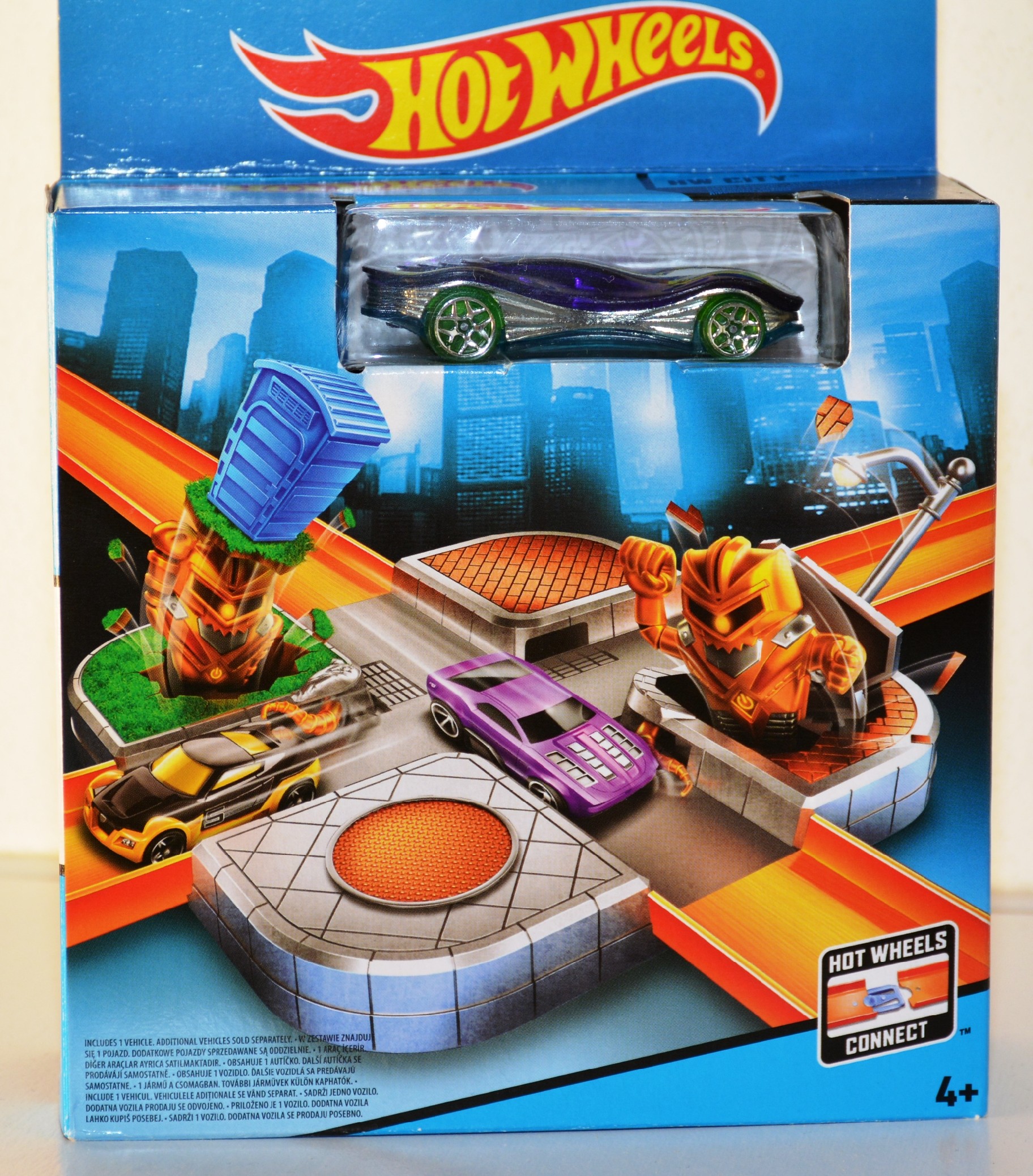 Hot Wheels City Křižovatka Kyborgů