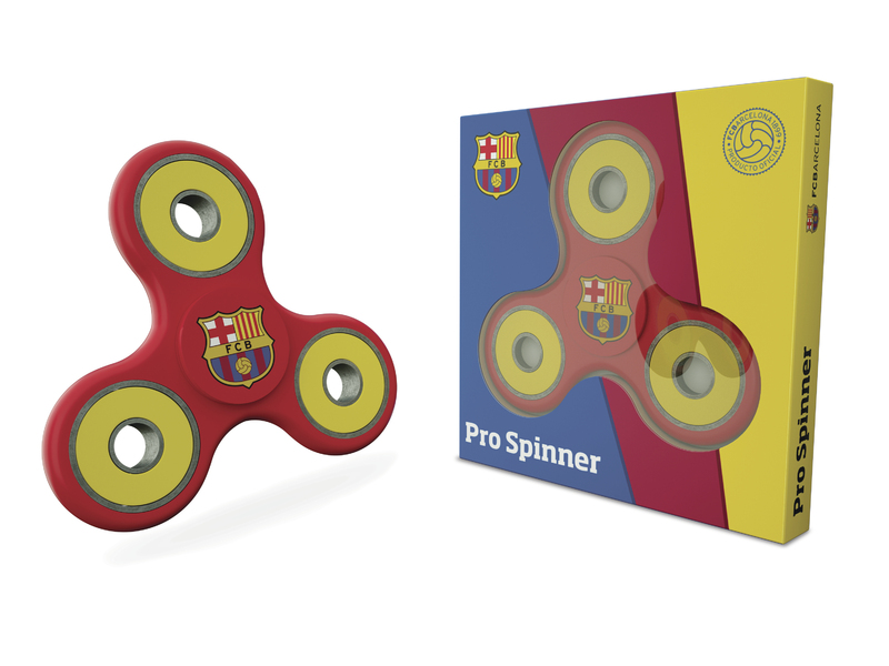 Fidget spinner FC Barcelona barva spinneru: červená