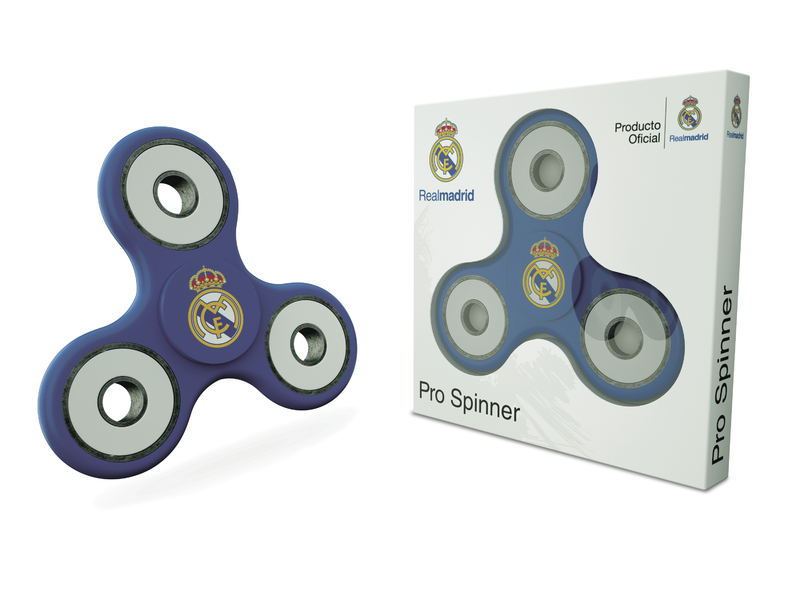 Fidget spinner Real Madrid barva spinneru: modrá