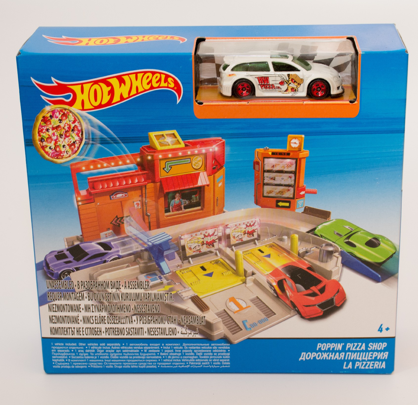 Hot Wheels set městem na kolech - pizzeria