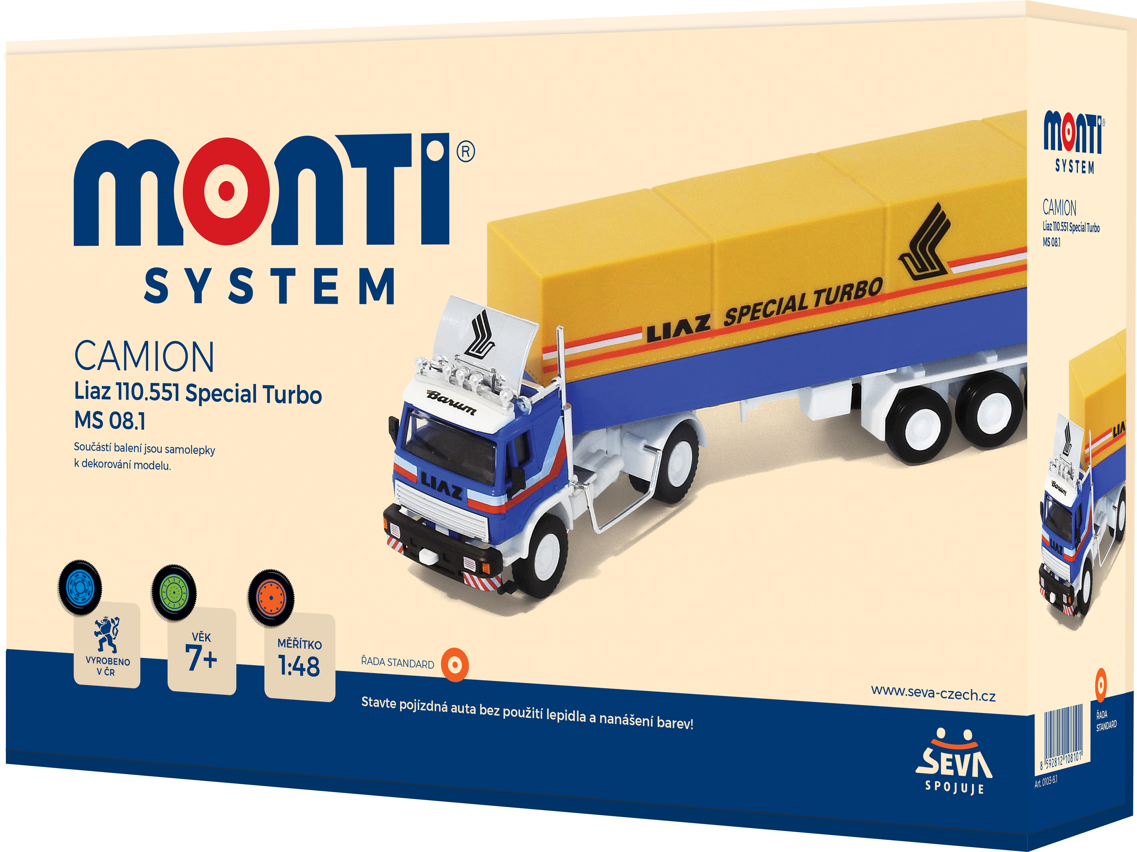 Stavebnice Monti System Liaz Special Turbo