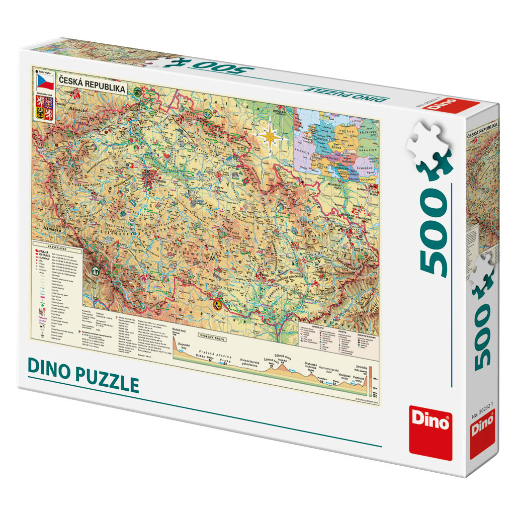 Puzzle Mapa České republiky