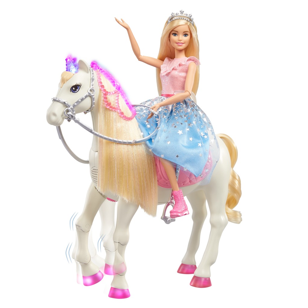 Barbie princezna a kůň