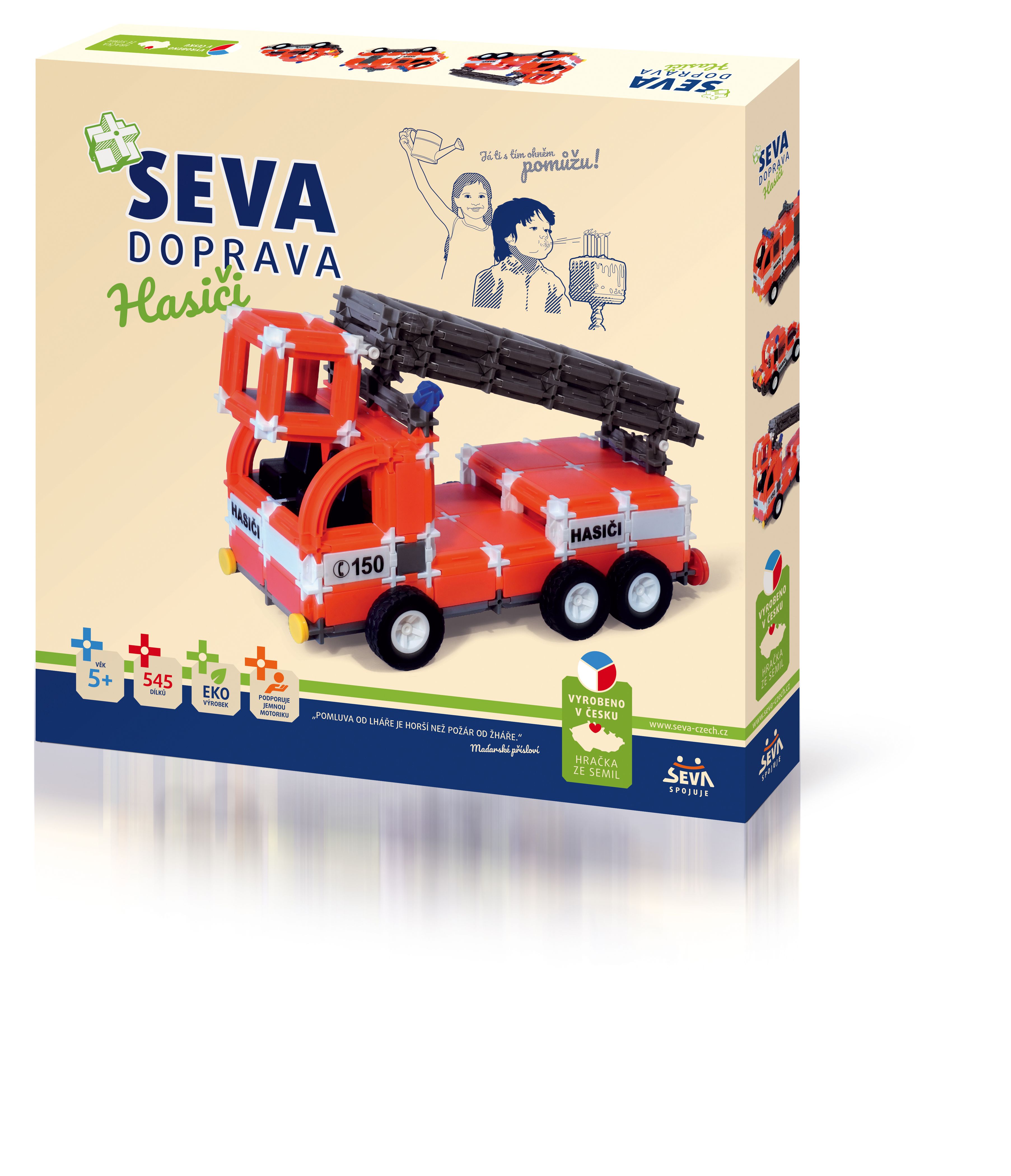 Stavebnice SEVA Doprava hasiči