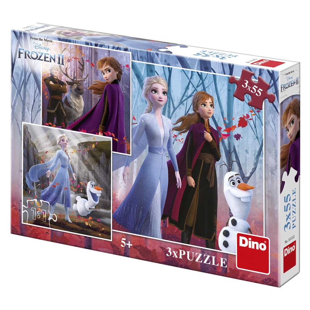 Frozen II 3 obrázky puzzle