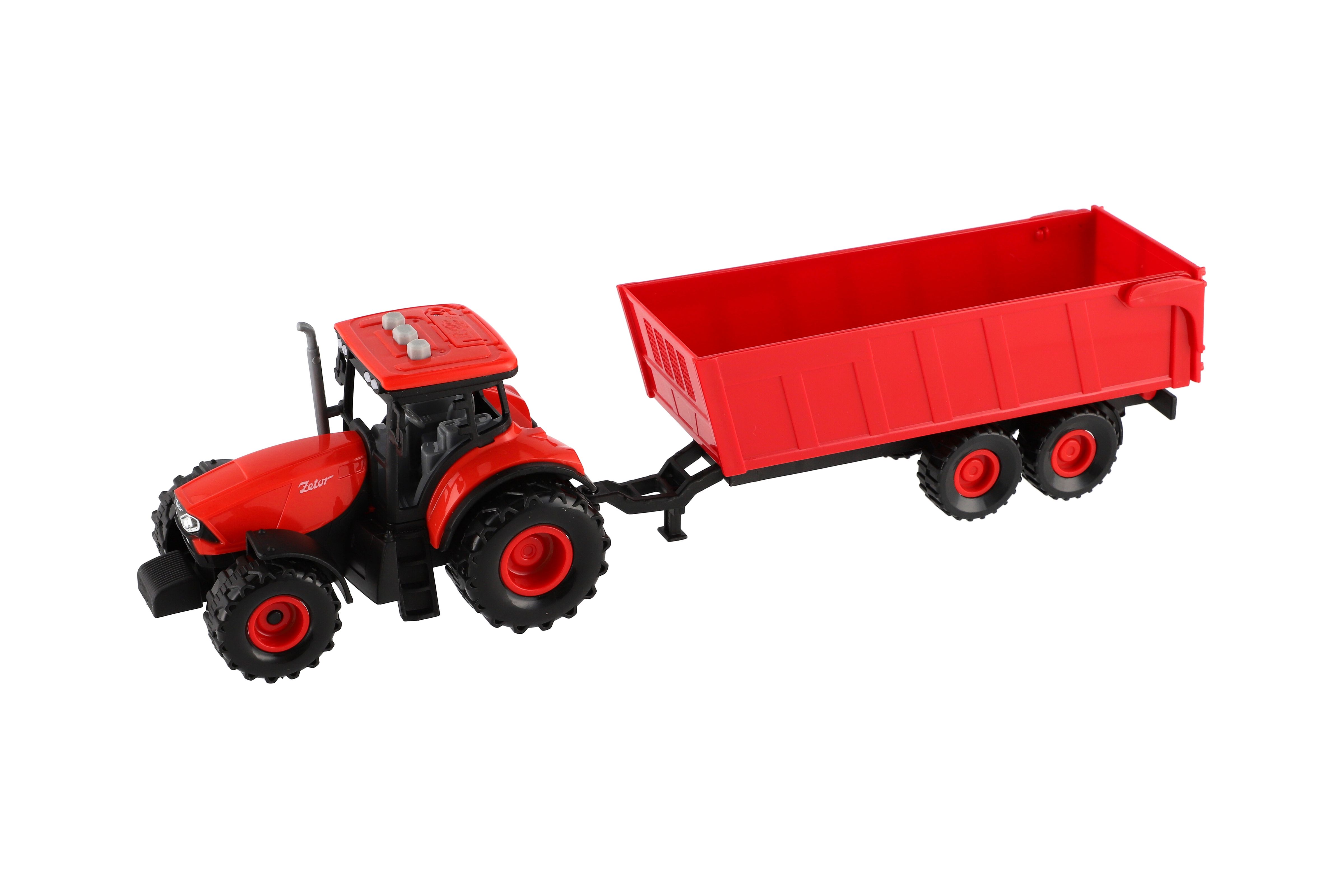 Traktor Zetor s valníkem