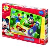 Puzzle Mickey na skateboardu