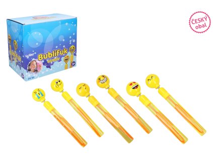 Bublifuk úsměv 70 ml 27,5 cm - Český obal