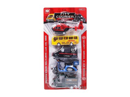 Dopravní prostředky set 5 ks