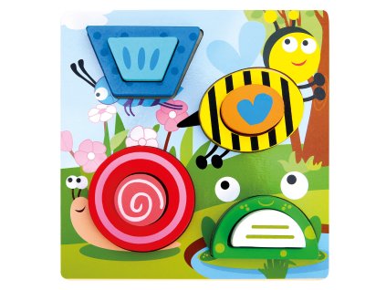Puzzle 3D - rybníček