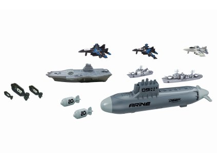 Ponorka s odpalovačem torpéd 28 cm set