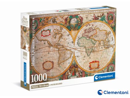 Clementoni Puzzle 1000 Old map