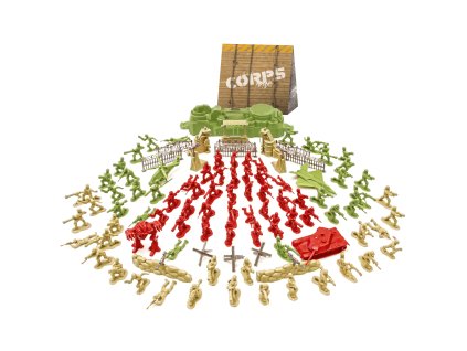 The Corps! Vojáčci set 105 figurek
