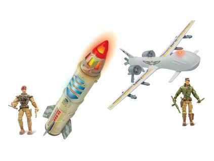The Corps Vojenský set s figurkou a efekty