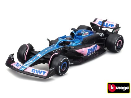 Bburago 1:43 RACE Formula F1 - BWT Alpine F1 Team A523 (2023) #31 (Esteban Ocon)