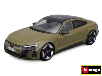 Bburago 1:18 Plus - 2022 Audi RS e-tron GT - Tactical Green