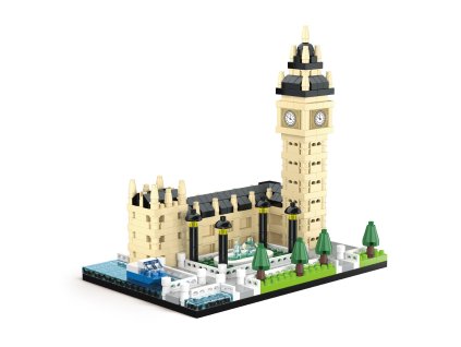 KOCO Stavebnice Big Ben 523 dílků 12x8x11,5 cm