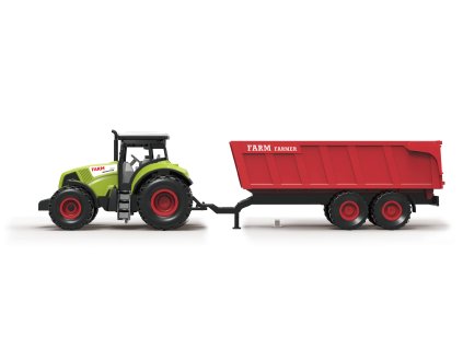 Traktor s vlečkou a efekty 36 cm