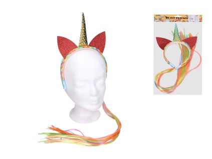 Set karneval - čelenka jednorožec