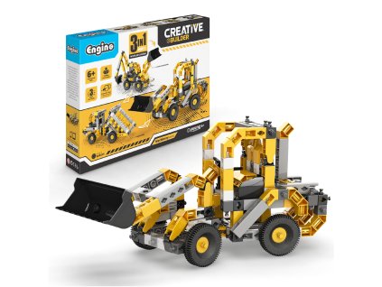 ENGINO Stavebnice CREATIVE BUILDER set Nakladače