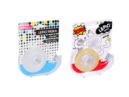 Lepící páska 1,8cm x 33m + odvíječ
