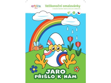 Velikonoční omalovánky: Jaro přišlo k nám