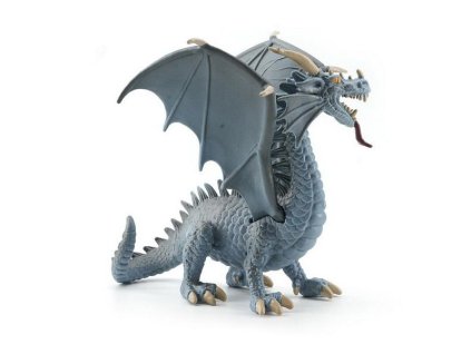 F - Figurka Drak šedý 15,5 cm
