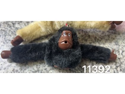 Klíčenka opice černá 8 cm