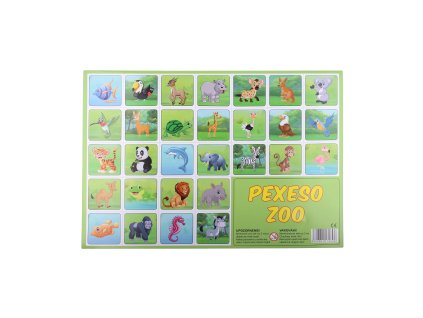 Pexeso Zoo ilustrované