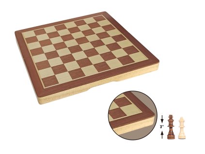 Šachy dřevěné 39cm