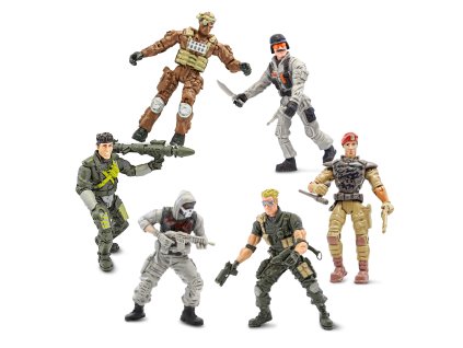 The Corps! Voják 6 pohyblivých figurek 10,5 cm