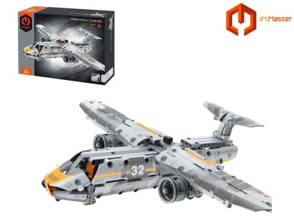 iM.Master Stavebnice letadlo vojenské 37,5x30,2x11 cm